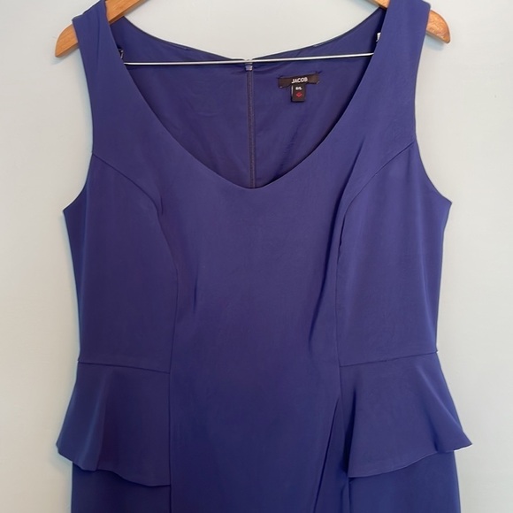 Jacob Purple Midi Dress - Picture 5 of 8